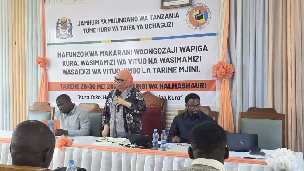 Mjumbe wa INEC Mhe. Jaji wa Mahakama Kuu, Asina Omari ametembelea na kukagua maandalizi ya uchaguzi mdogo wa Kata ya Ketare, Halmashauri ya Mji wa Tarime Mkoa wa Mara